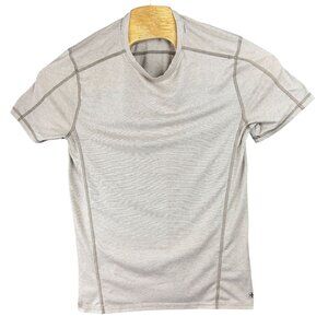 Swiss Tech T-Shirt Mens M Oatmeal Lightweight Heathered Performance